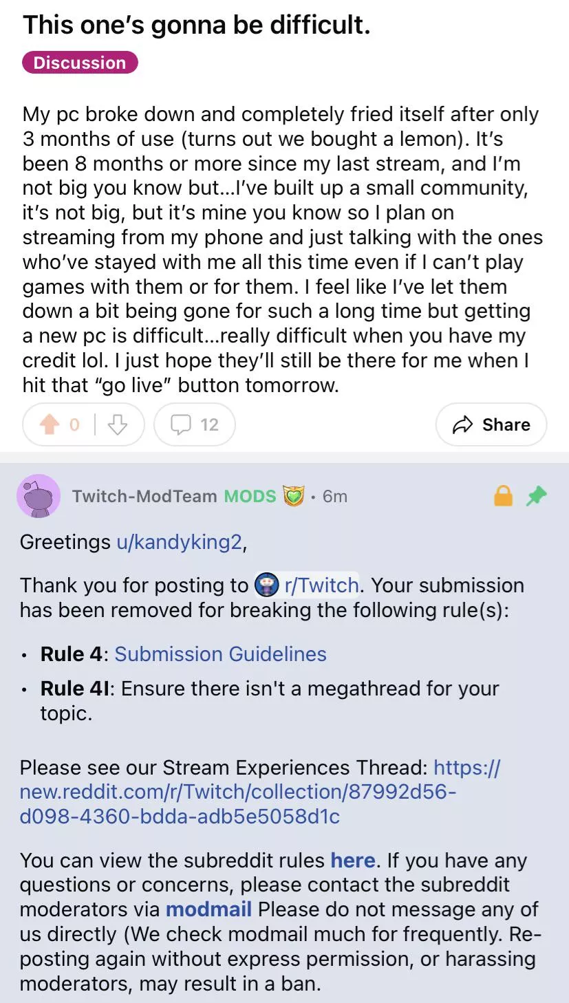 Ummmmmm okay then? Exactly what did I do wrong?
