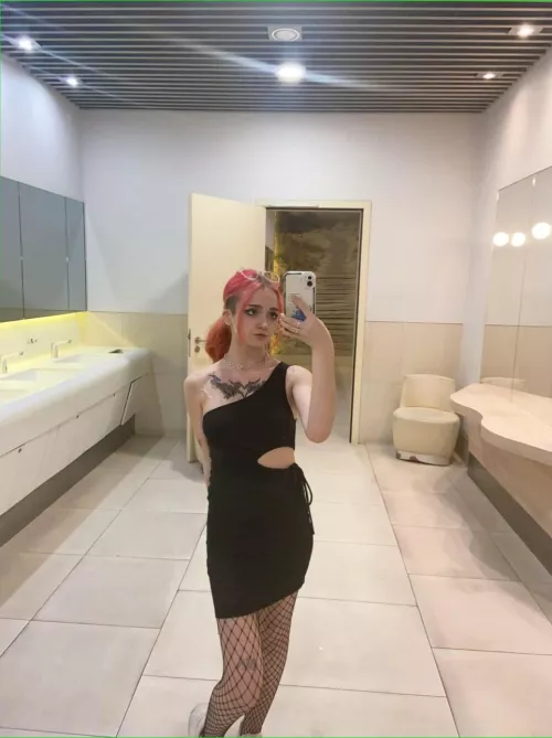 We could do it in the bathroom lol