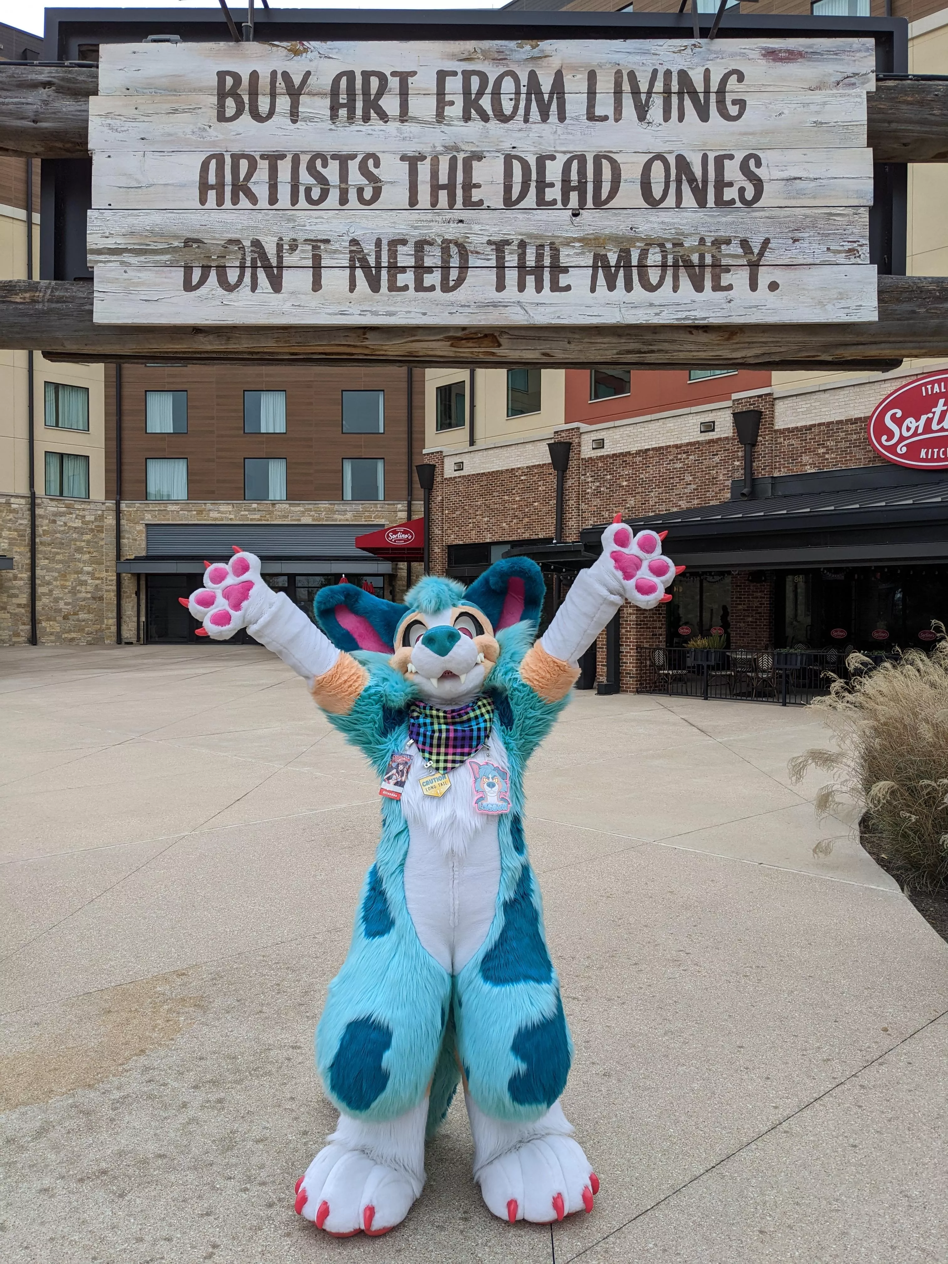 We love supporting artists!