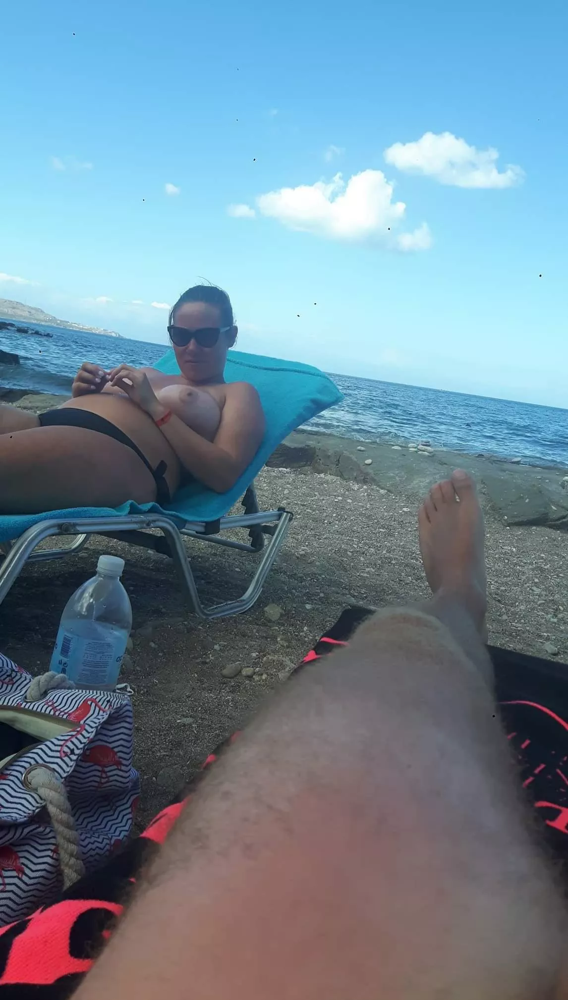 When my bf say that i must go topless