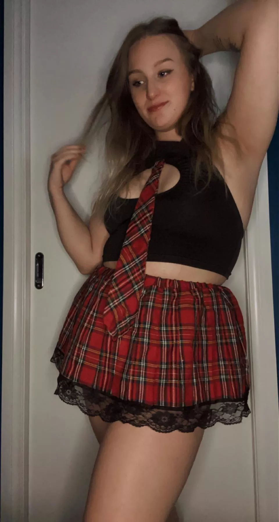 Would you fuck a big titty and big ass girl? 😈