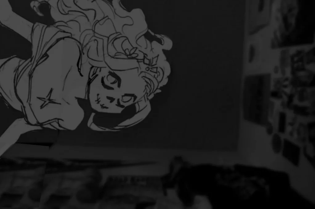 You have trouble sleeping. You're certain you have a sleep paralysis demon who bothers you at night. When you go to sleep, you decide to open your eyes. You see this. What do you do?