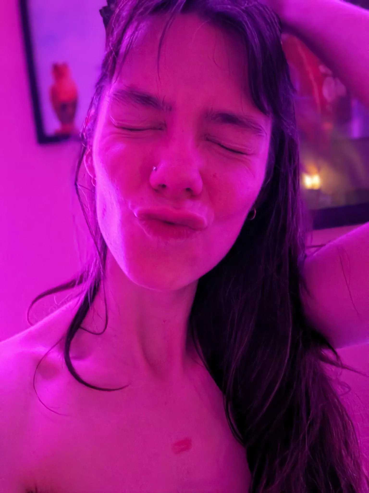 A tender moment before slipping away into Dreamland. 😴💭🥧 [GFE][PTY]