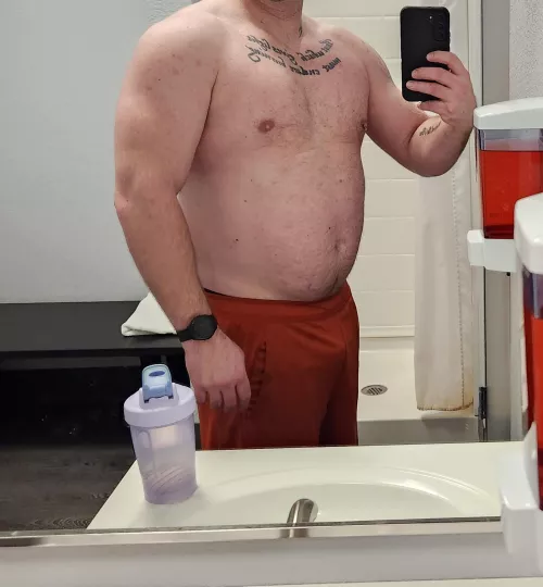 All the exercise is just making me bigger