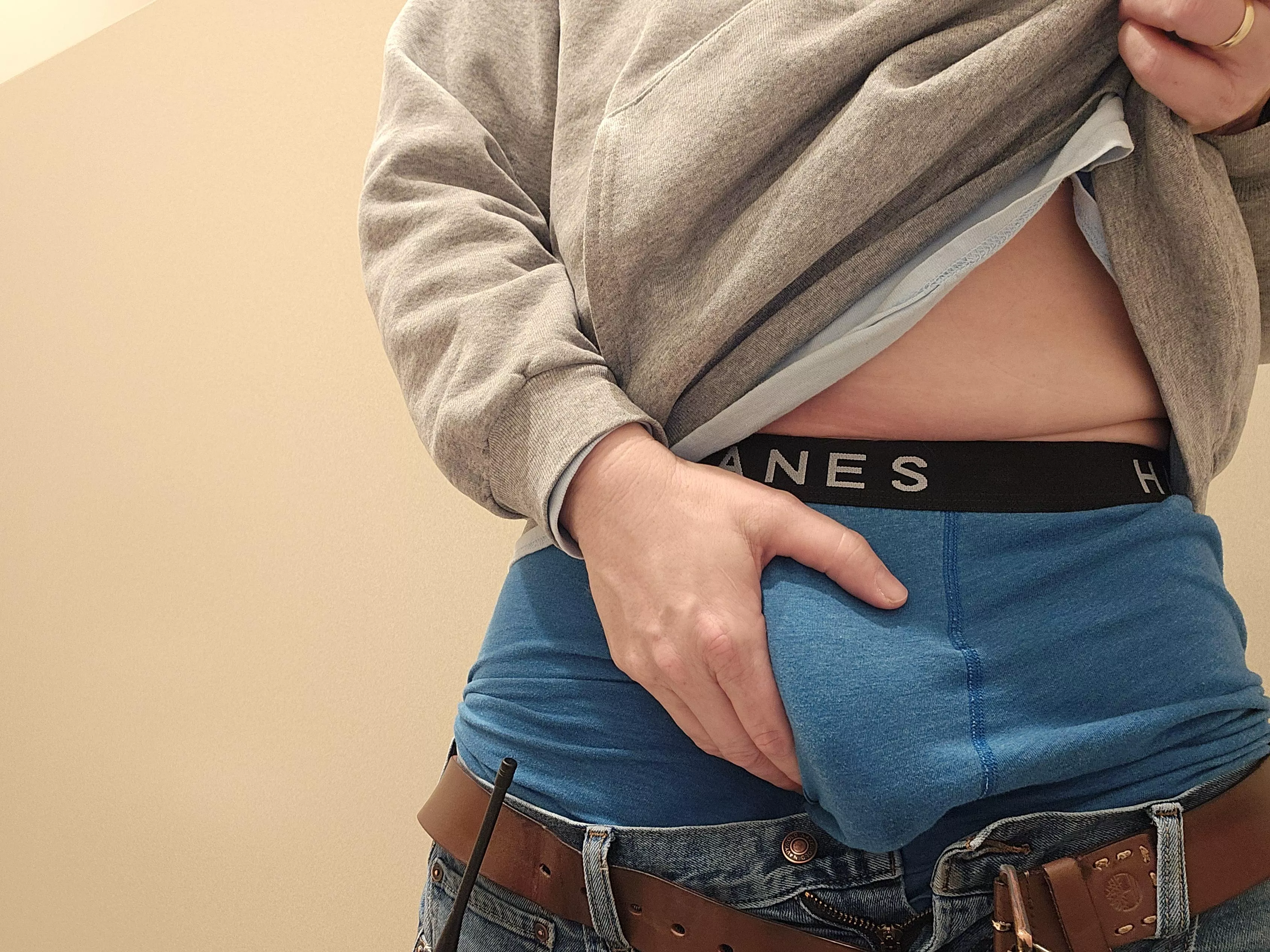 At work reddit inspired bulge.