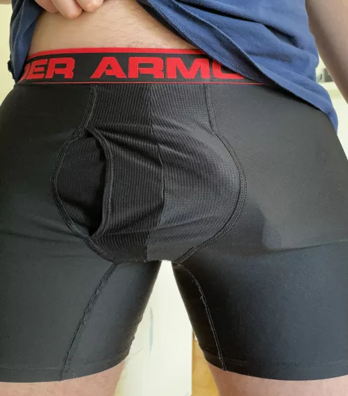 Big fan of UA boxers