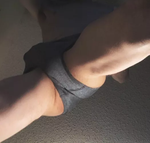 Bulging from below