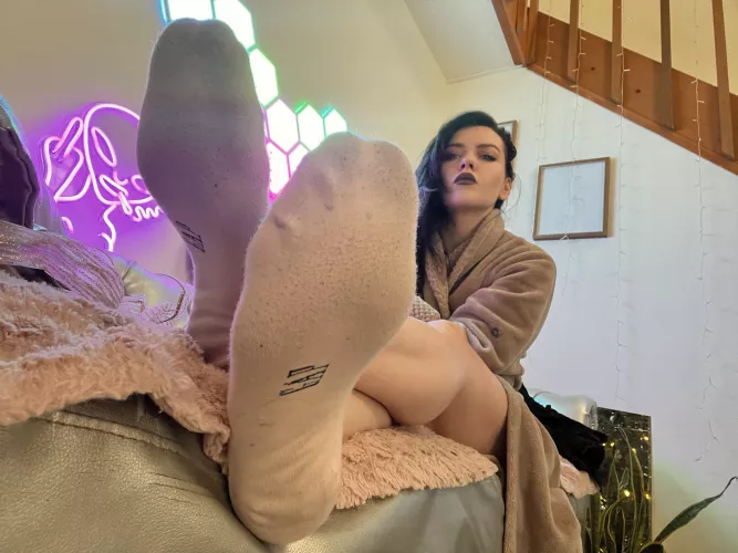 Do you want me too keep them on for you? [F]