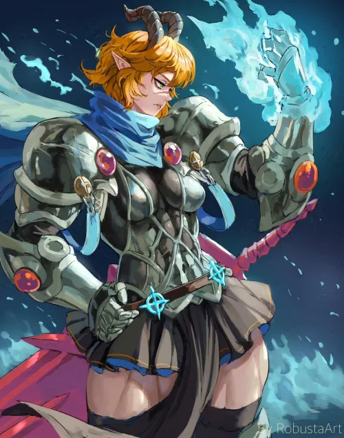 Dragon Knight (RobustaArt) [OC]