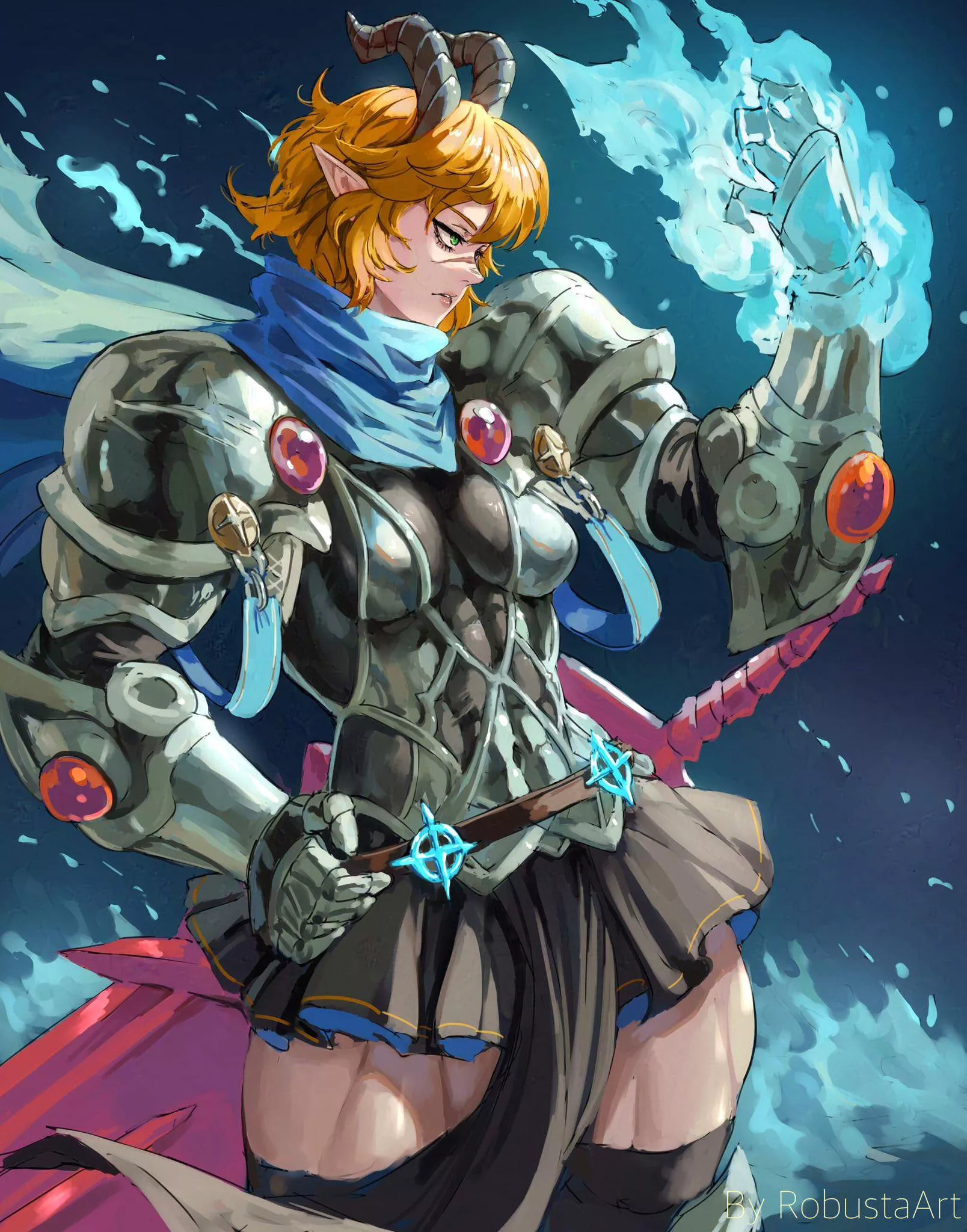 Dragon Knight (RobustaArt) [OC]