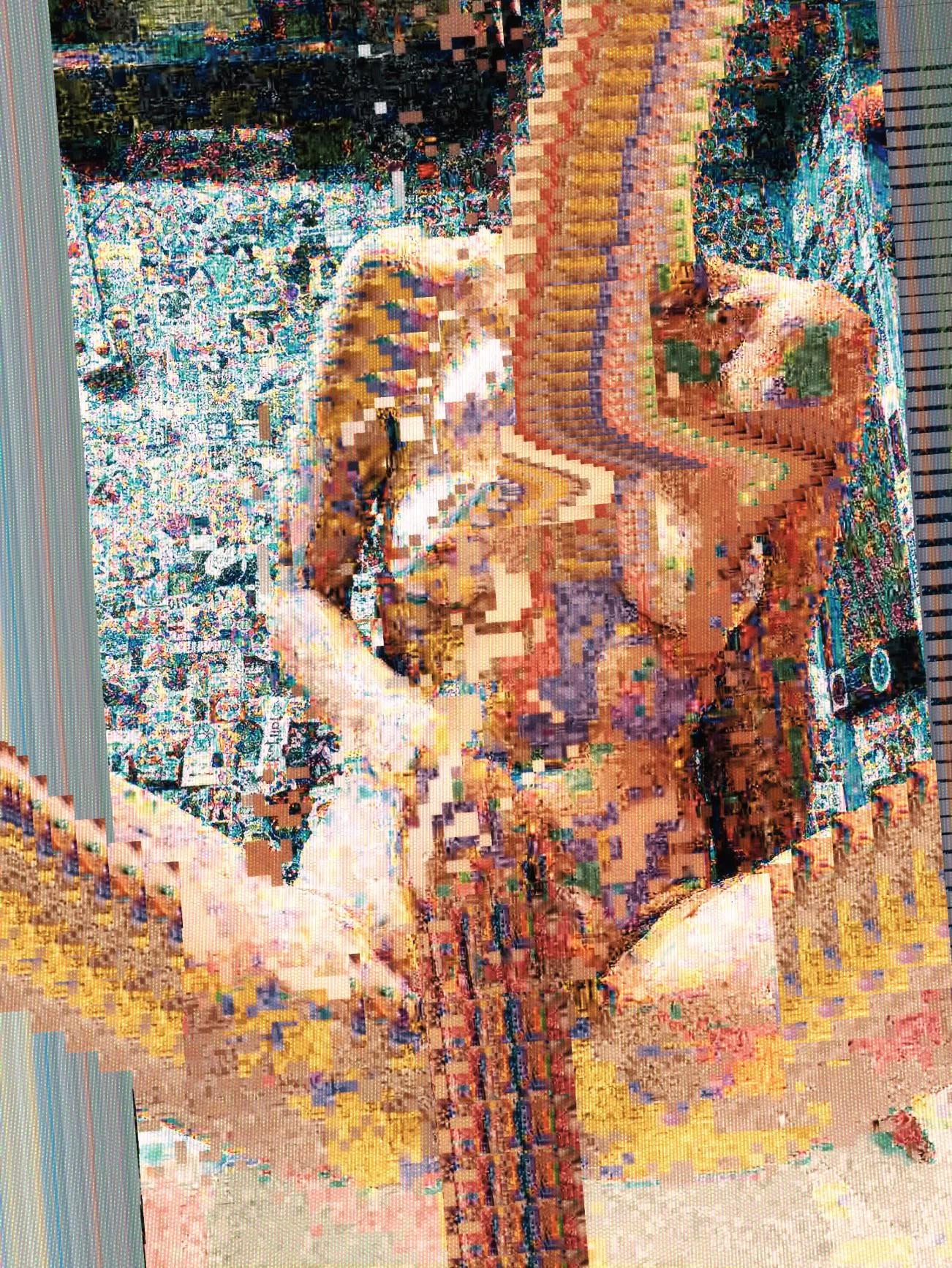 erotic glitch art