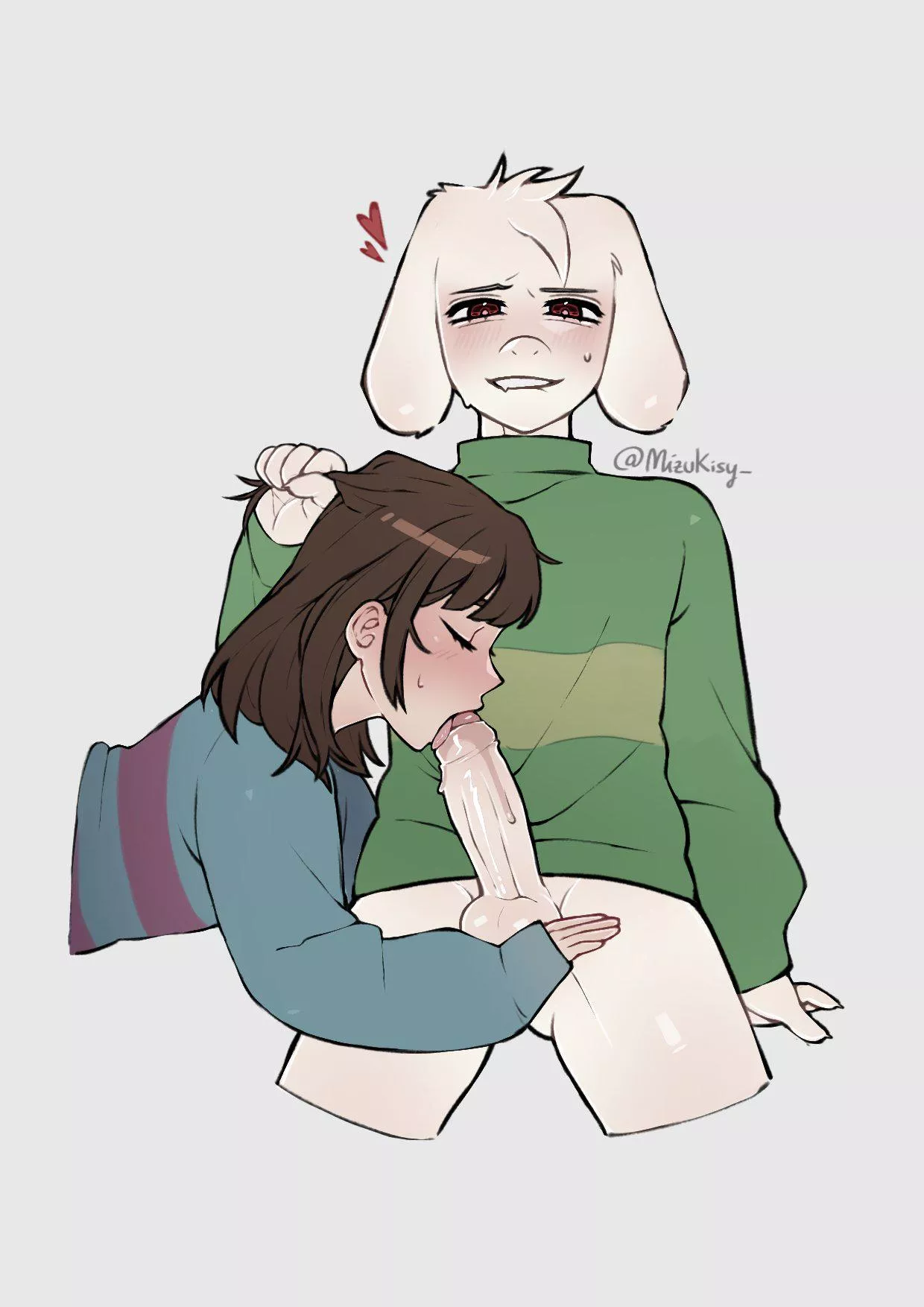 [Frisk | Asriel] Sloppy Toppy