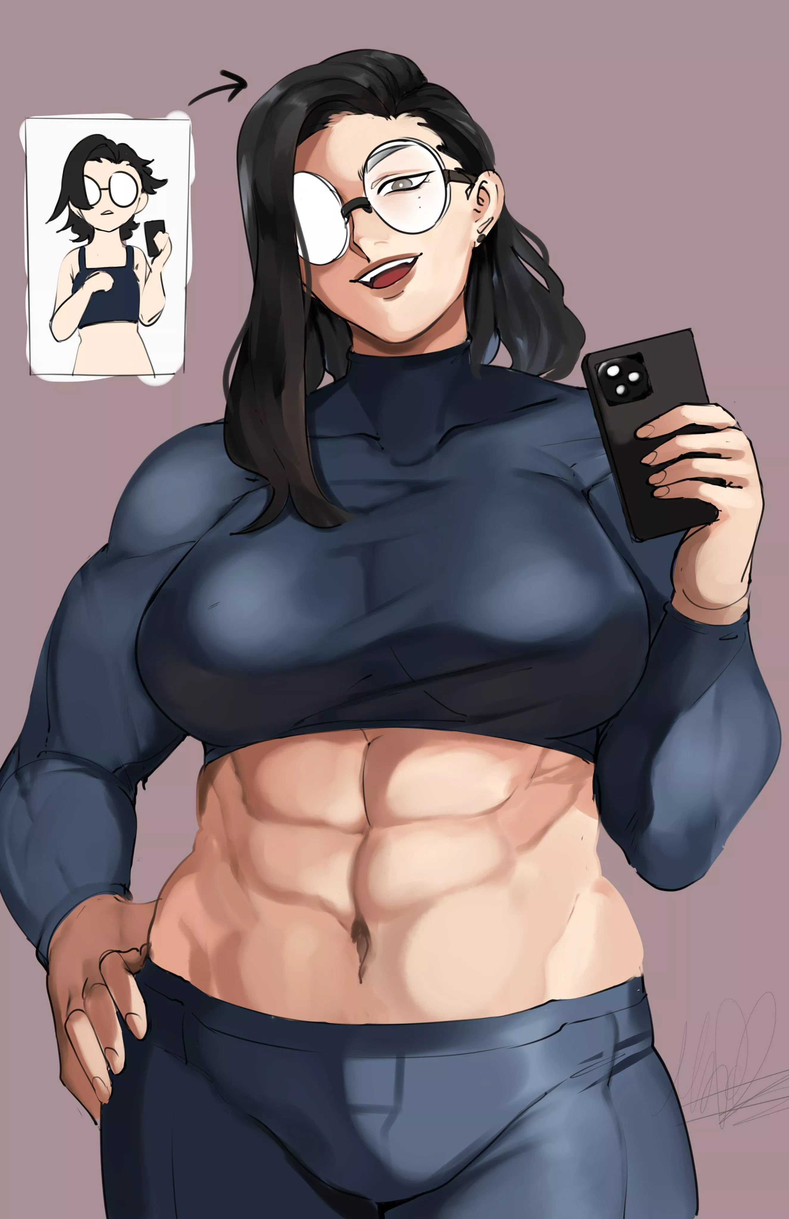 Glow up [@Puzzled_artist]