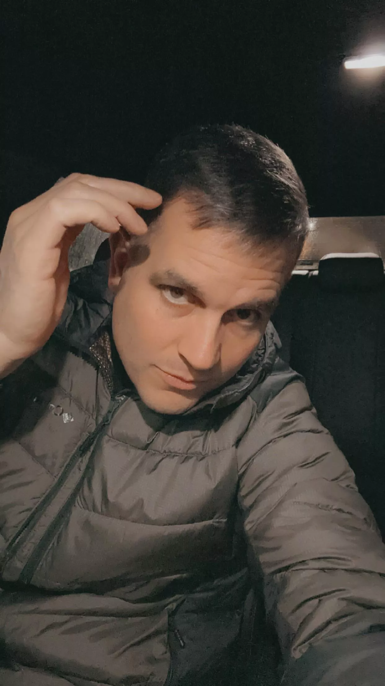 Got me a haircut. Got me a haircut.