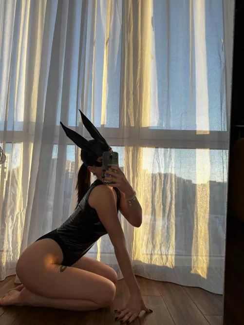 Happy bunny is always wet bunny <3