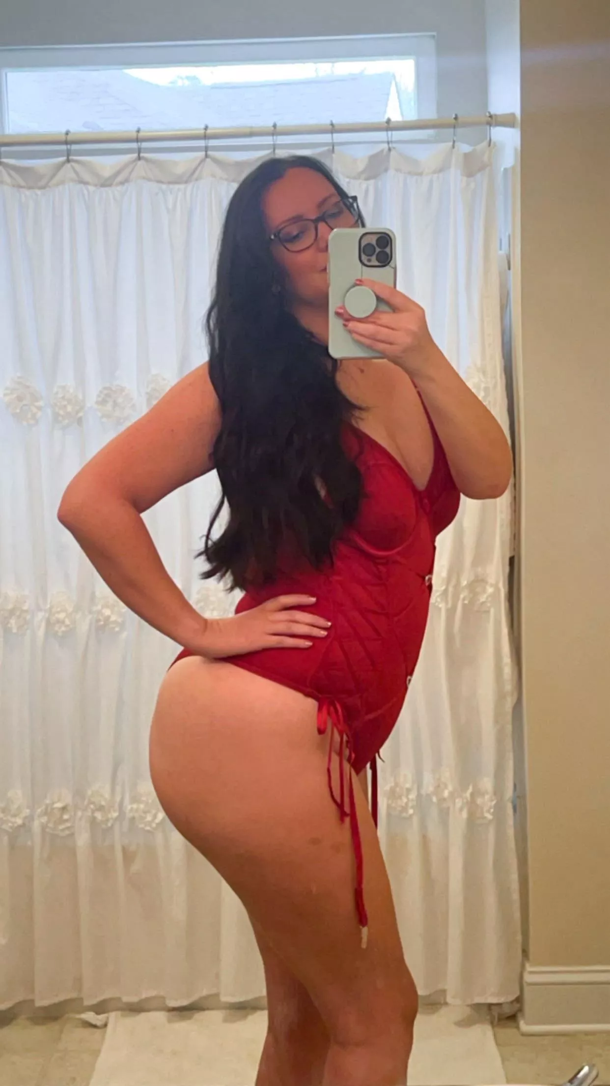 Hope you like an ample butt