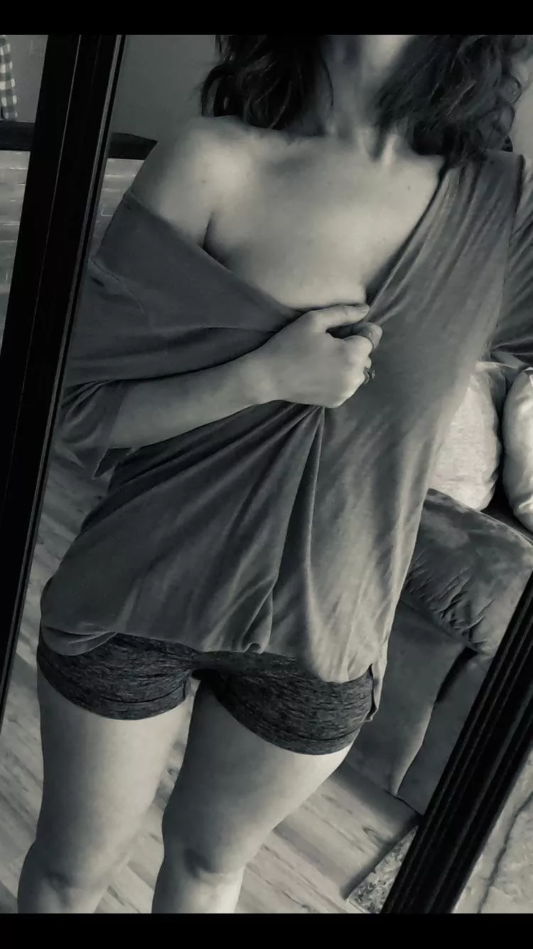 I’ll be home all day. Let me know if you want me.