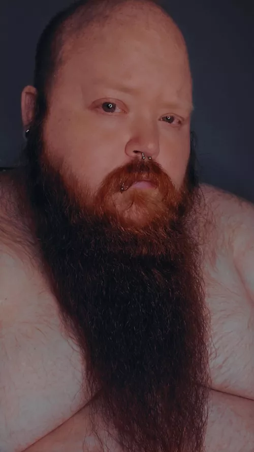 It's about time I moisturize and braid this majestic gingerlicious beard of mine