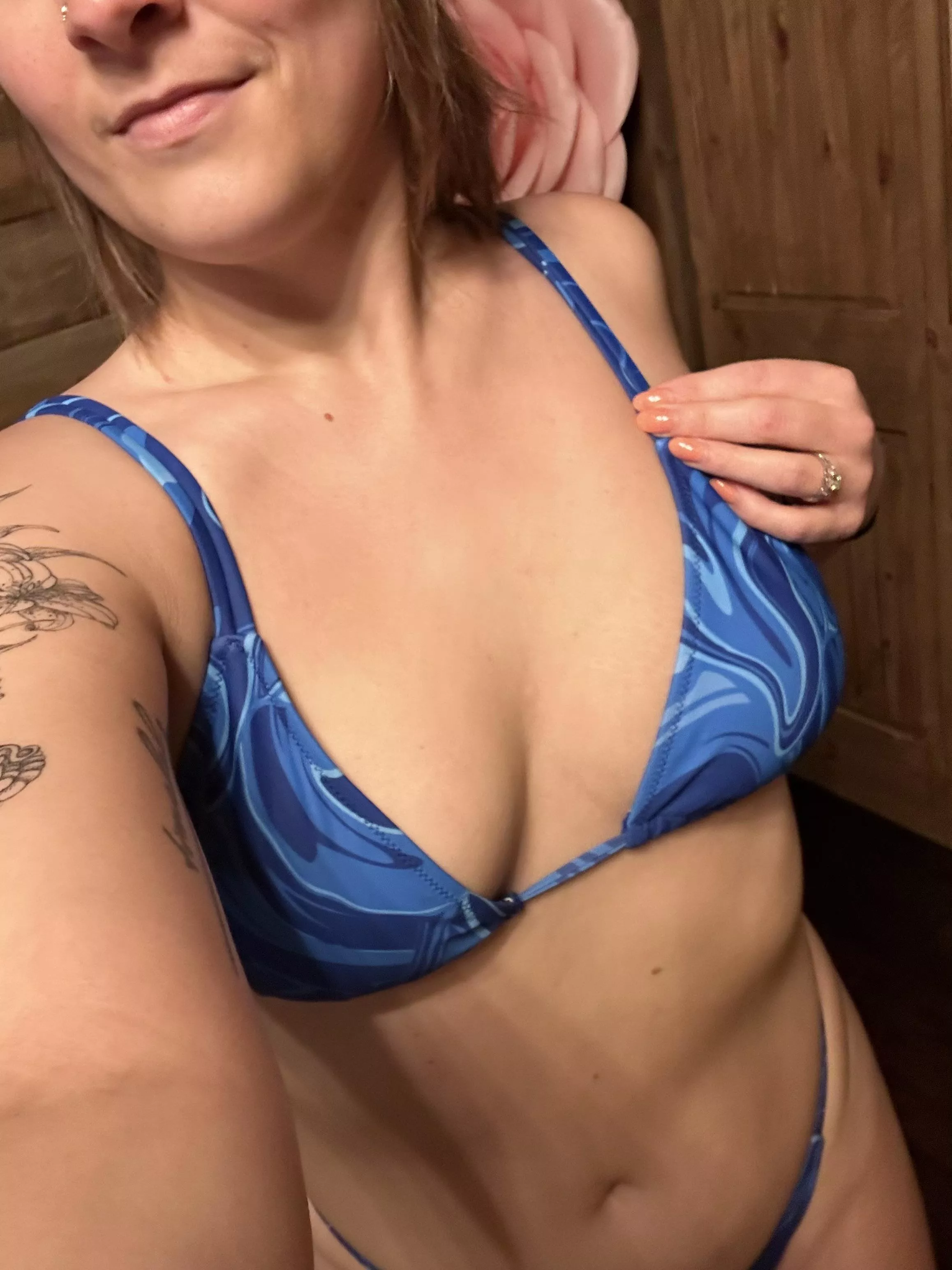 Let’s warm up together in the hot tub