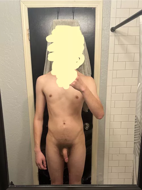 (M) just started working out progress pic