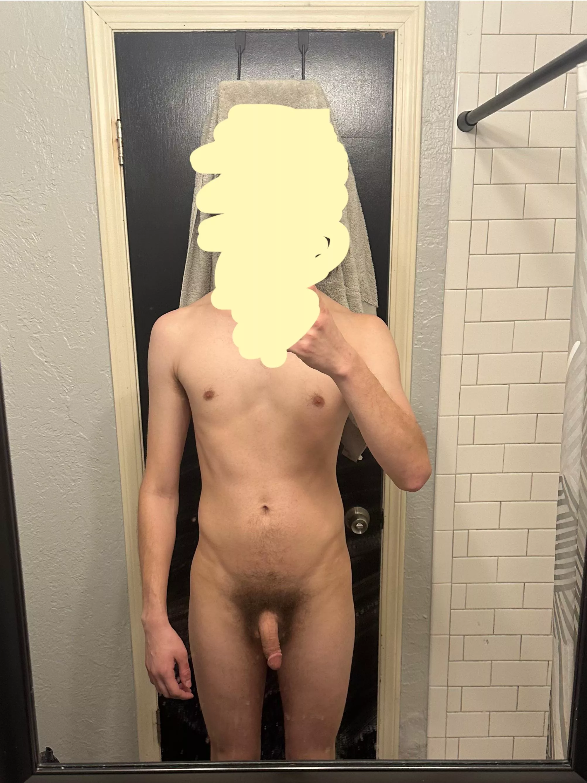 (M) just started working out progress pic
