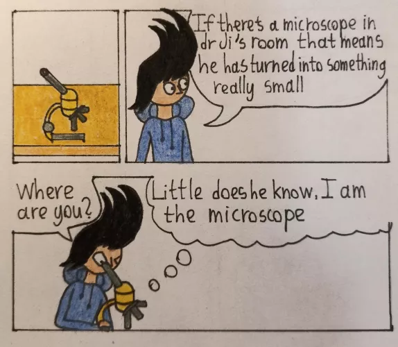 Microscope (art by me)