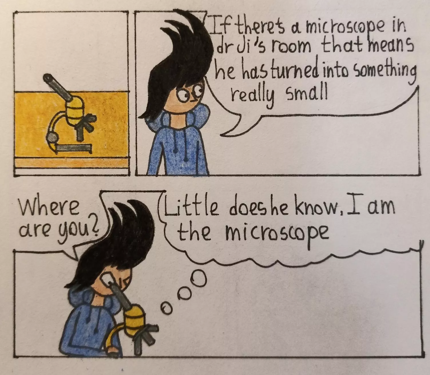 Microscope (art by me)