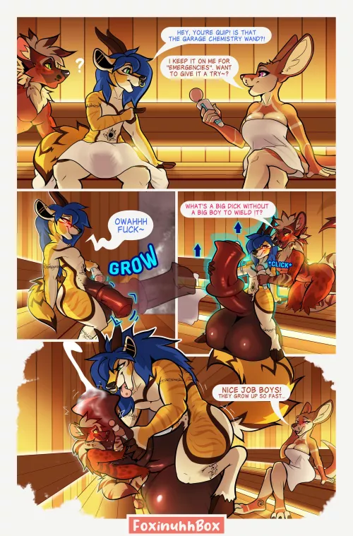 [MM] This sauna is getting ☁️STEAMY☁️ (FoxinuhhBox)