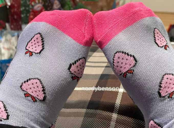 My favorite socks 😍🍓