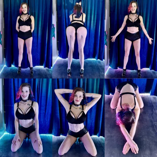 My slave girl poses aren’t perfect, but they make me happy.