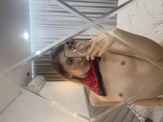 Proud owner of natural boobies