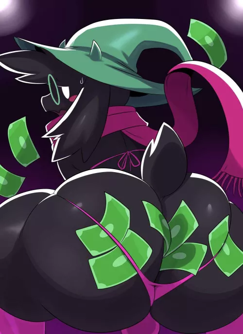[Ralsei] has a nice paying job!~ (Sssonic2)