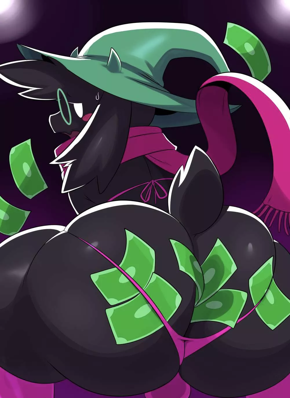 [Ralsei] has a nice paying job!~ (Sssonic2)