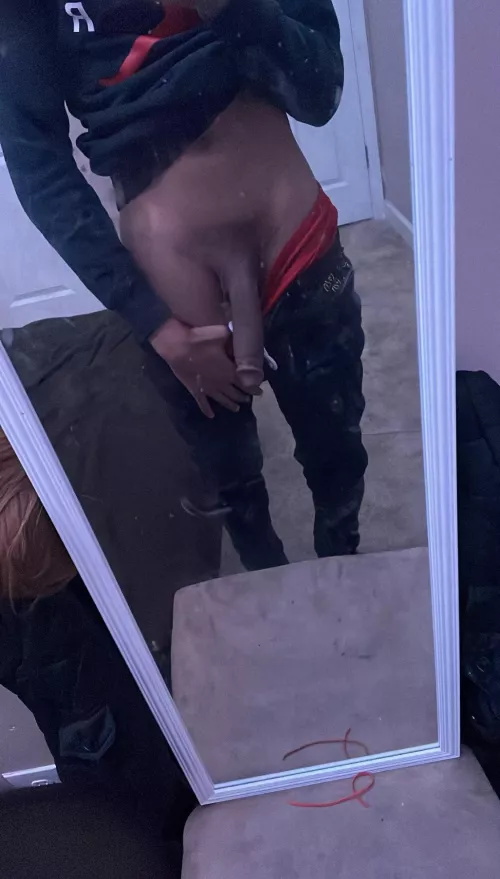 Take this dick in the mirror so you can see your ofaces😘