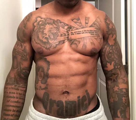 Tattoos and muscles
