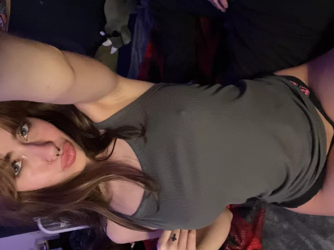 The kisses you give to my tender skin are much needed