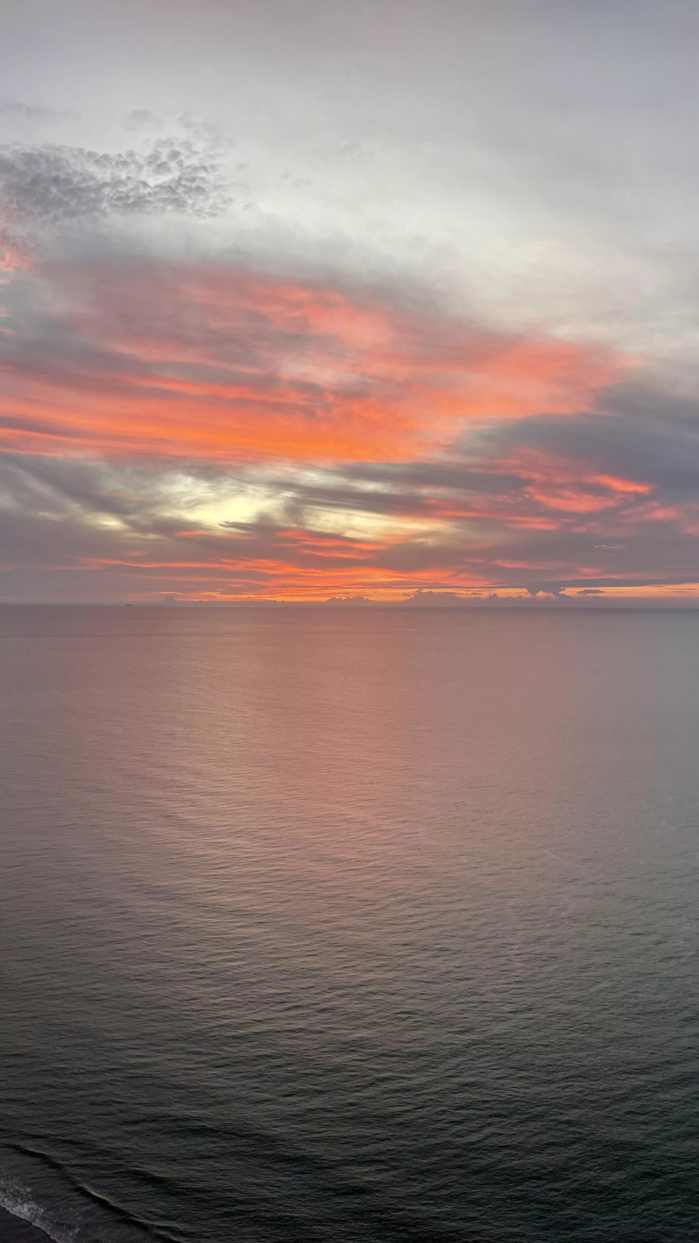 The sunsets of the beaches of Cartagena Colombia