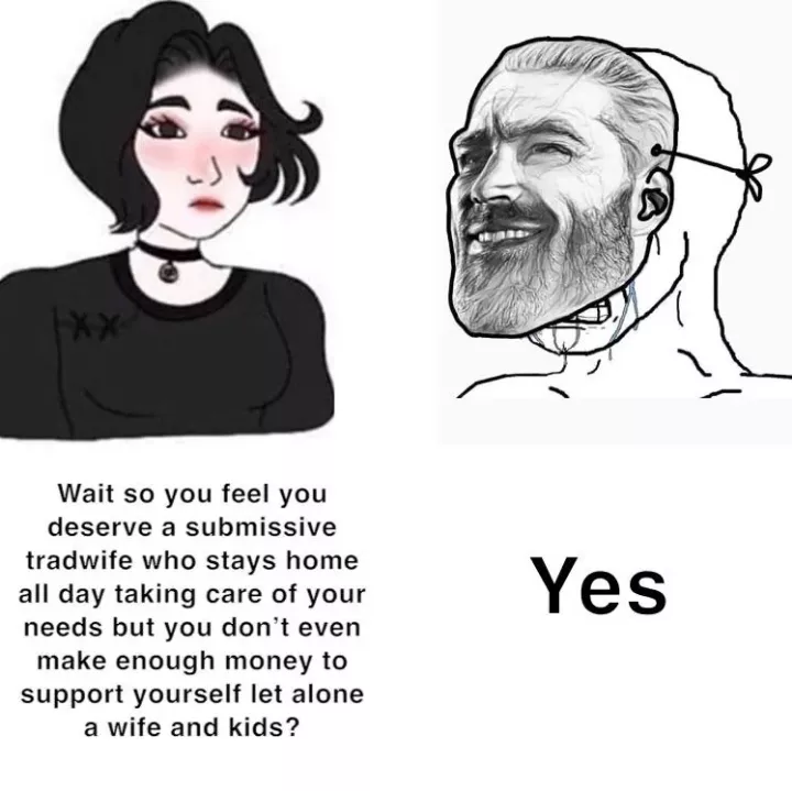 Tradwives in femdom vs the subs who crave them