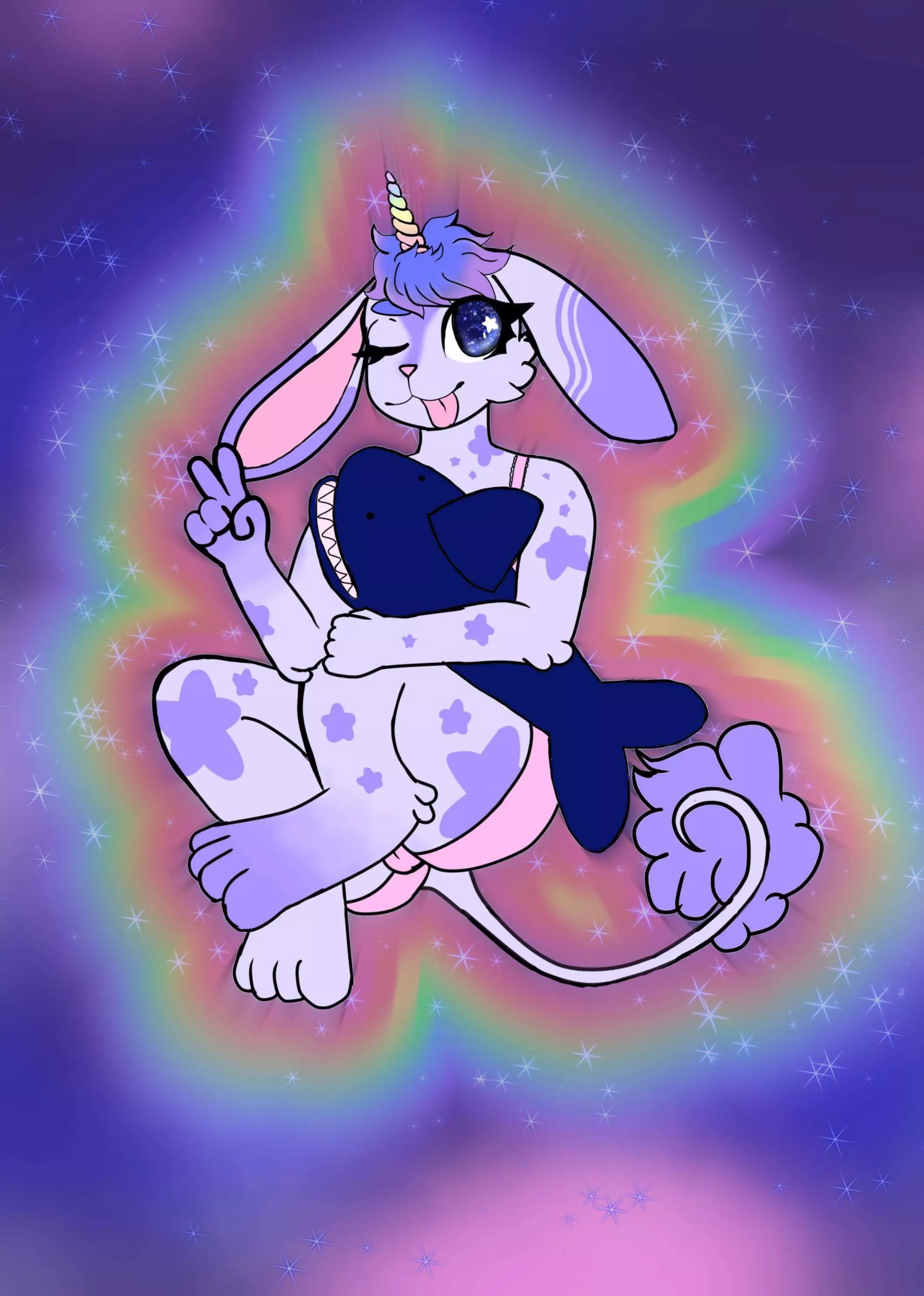 Uni-bunny <3🦄🦄🐰🐰