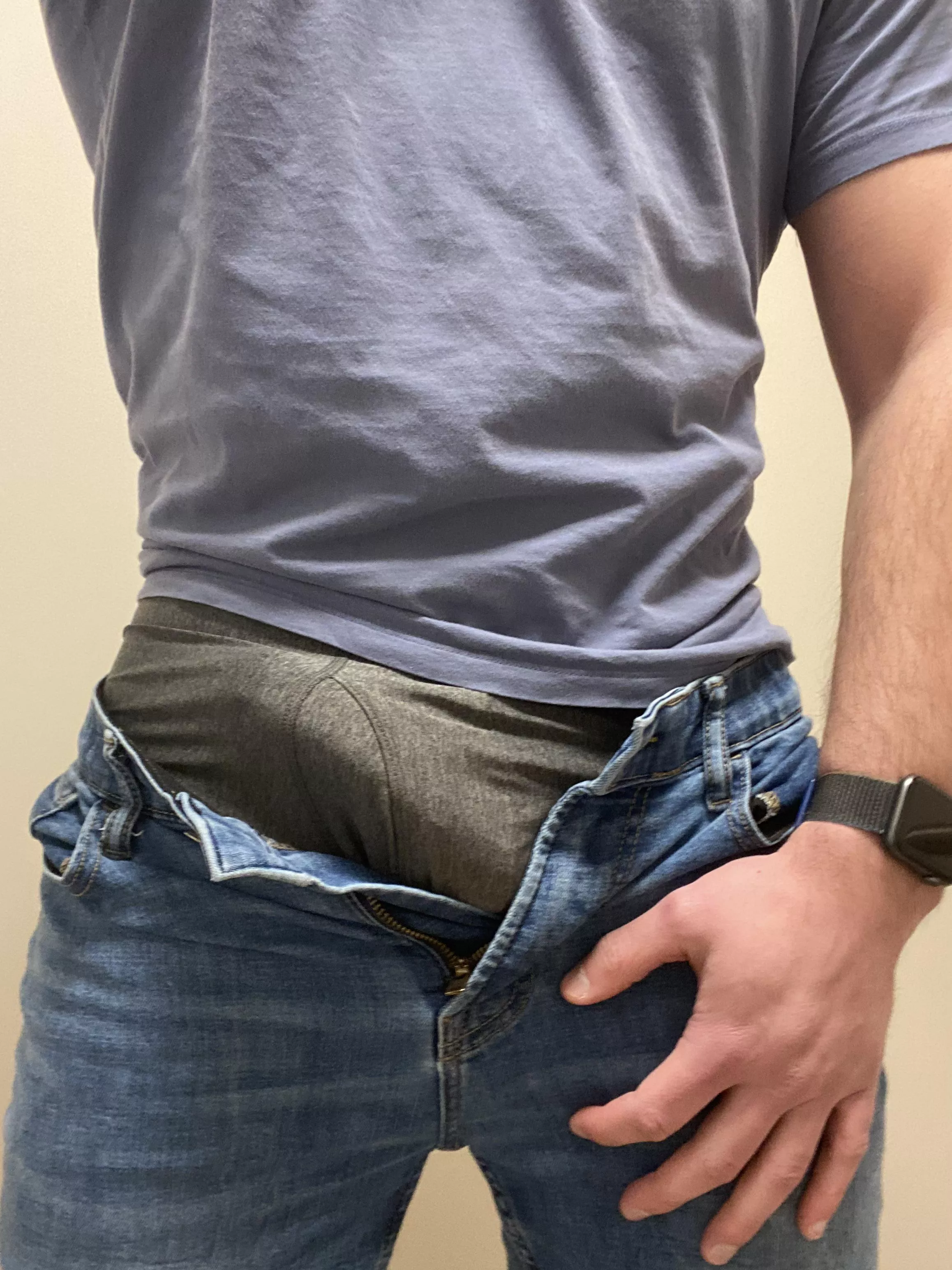 Unzipped for some breathing room