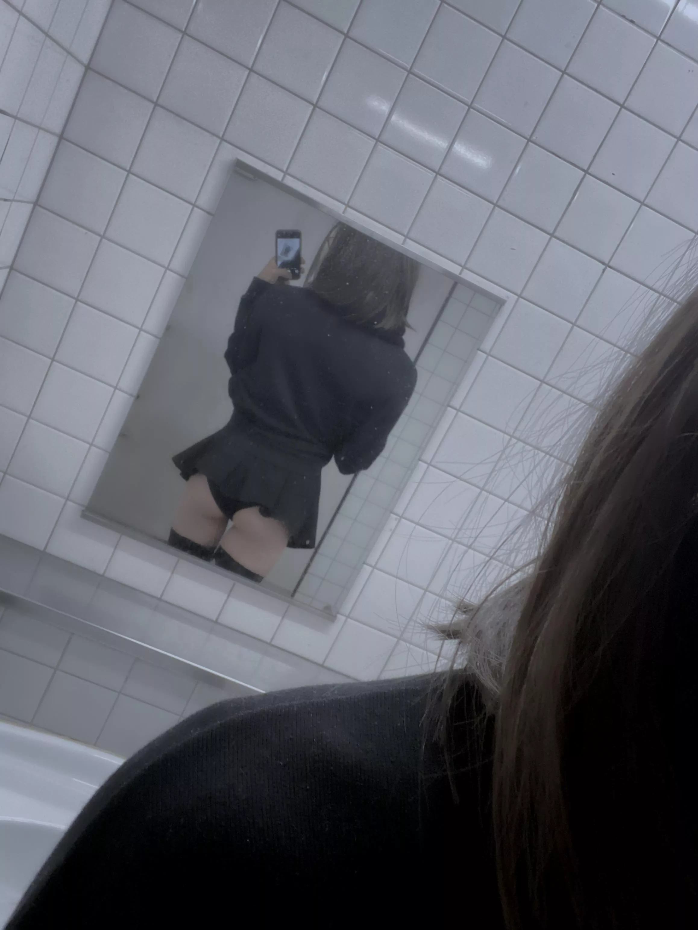 Walked around town with a short skirt, bad idea? 🫢