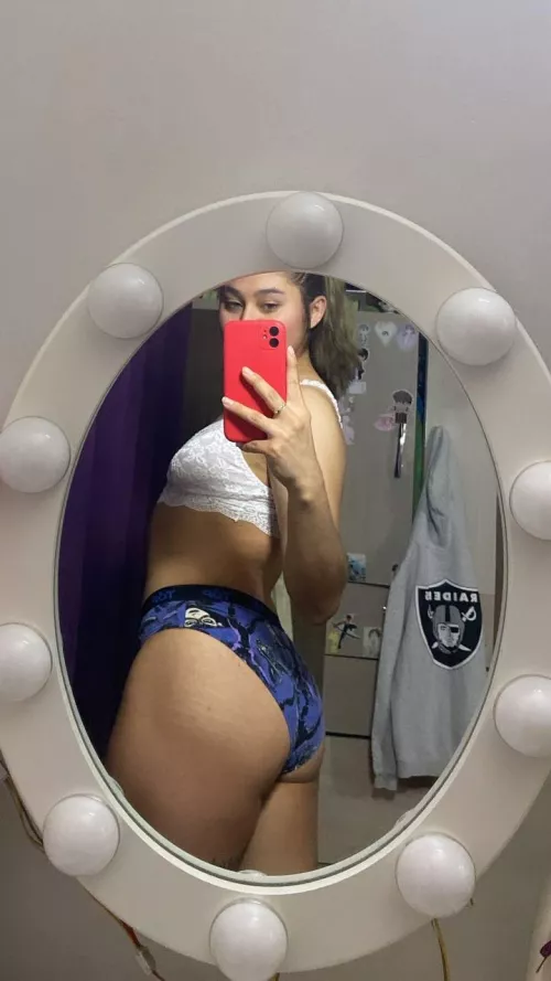 When the mirror is more than just a reflection in the changing room.