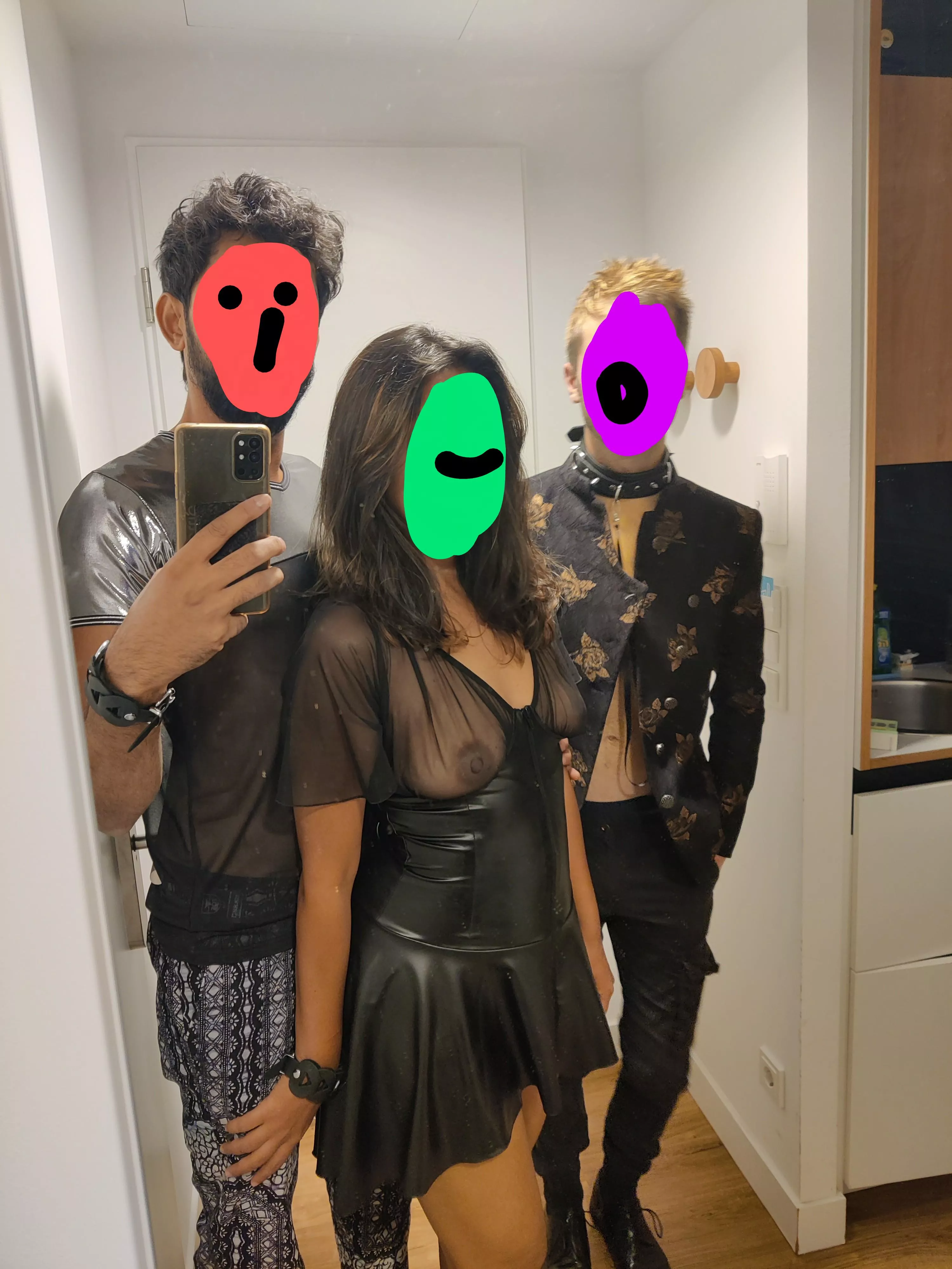 you know theres a wild night coming up when..