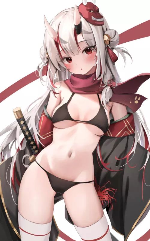 Bikini! Samurai! Cute girl!