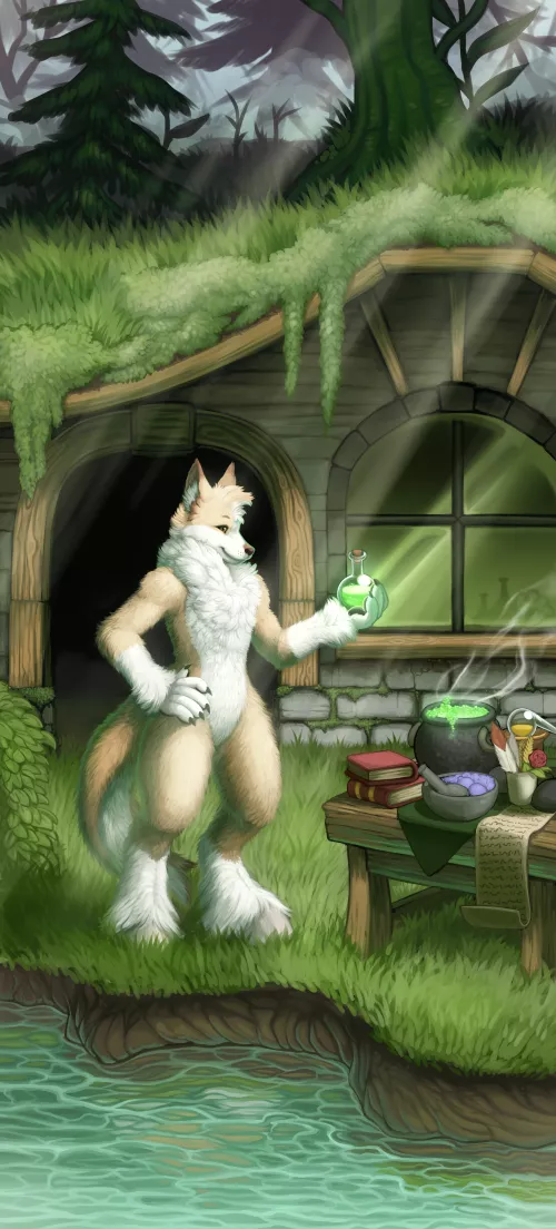 Brewing Potions [Commission by Me]