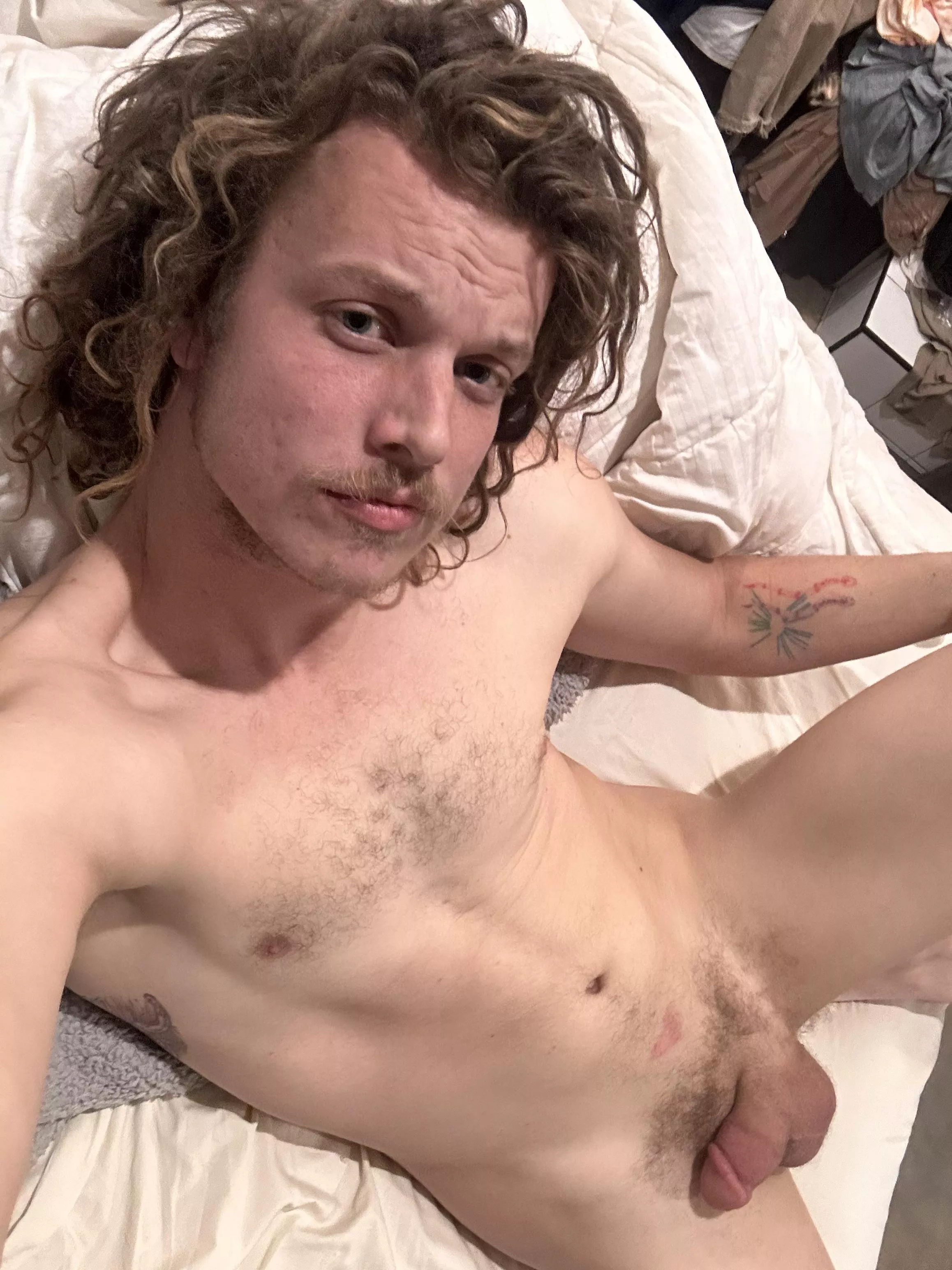 Chilling flaccid, probably going to smoke a joint and play with it…