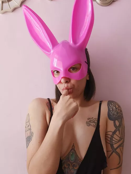 Do you want a bunny girl to hop on your cock?