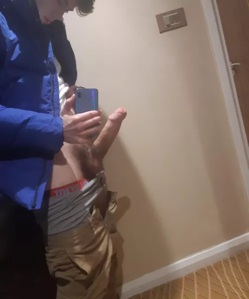 Does your bf know you like hung guys?