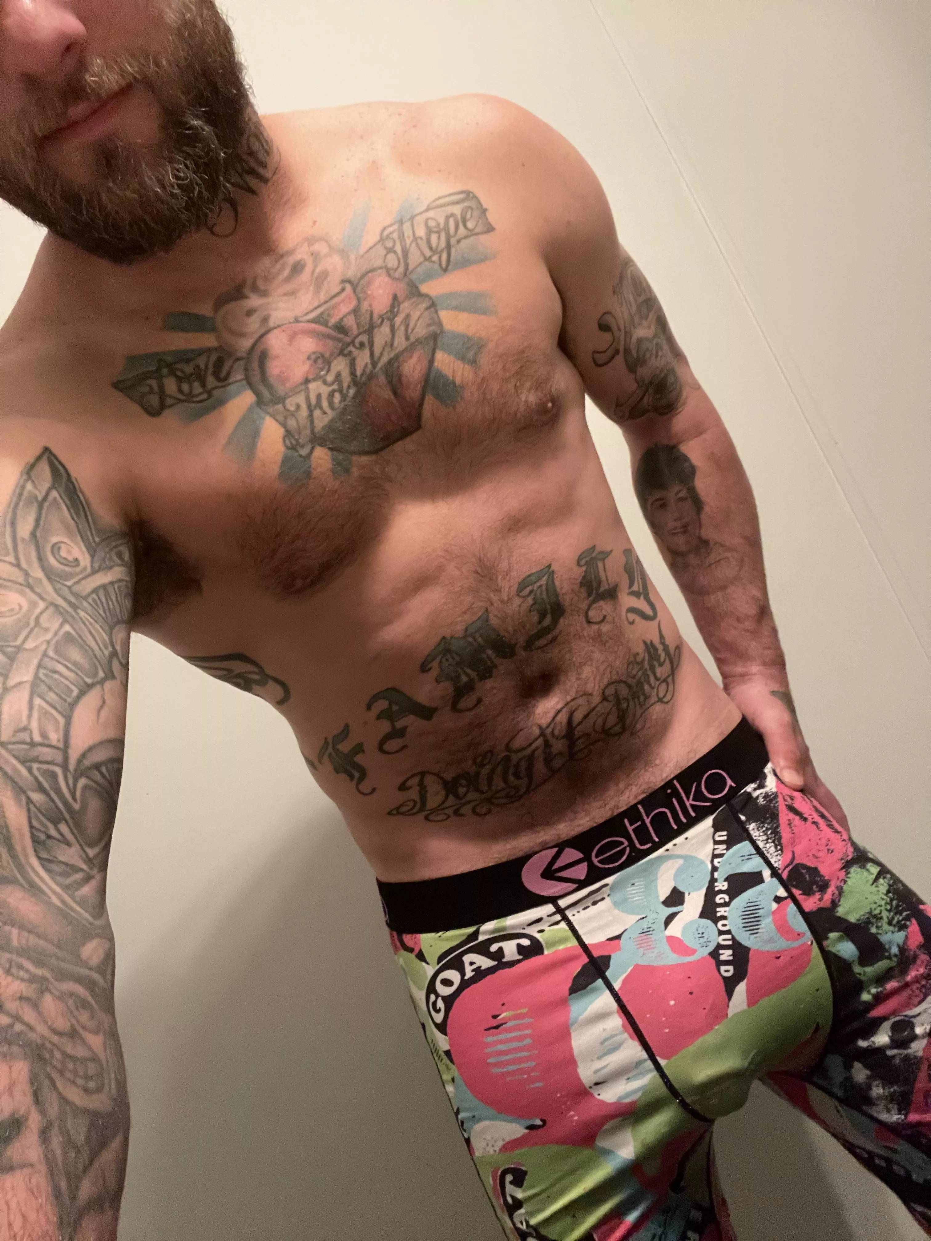 Ethikas and tattoos. Don’t you love?