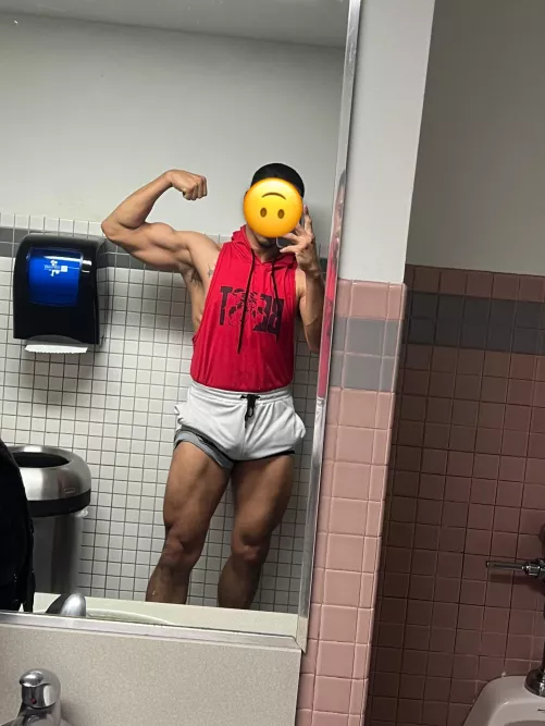 Get under them after I do cardio